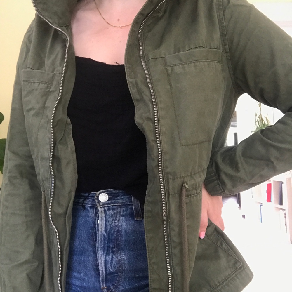 Old Navy Green Utility Jacket